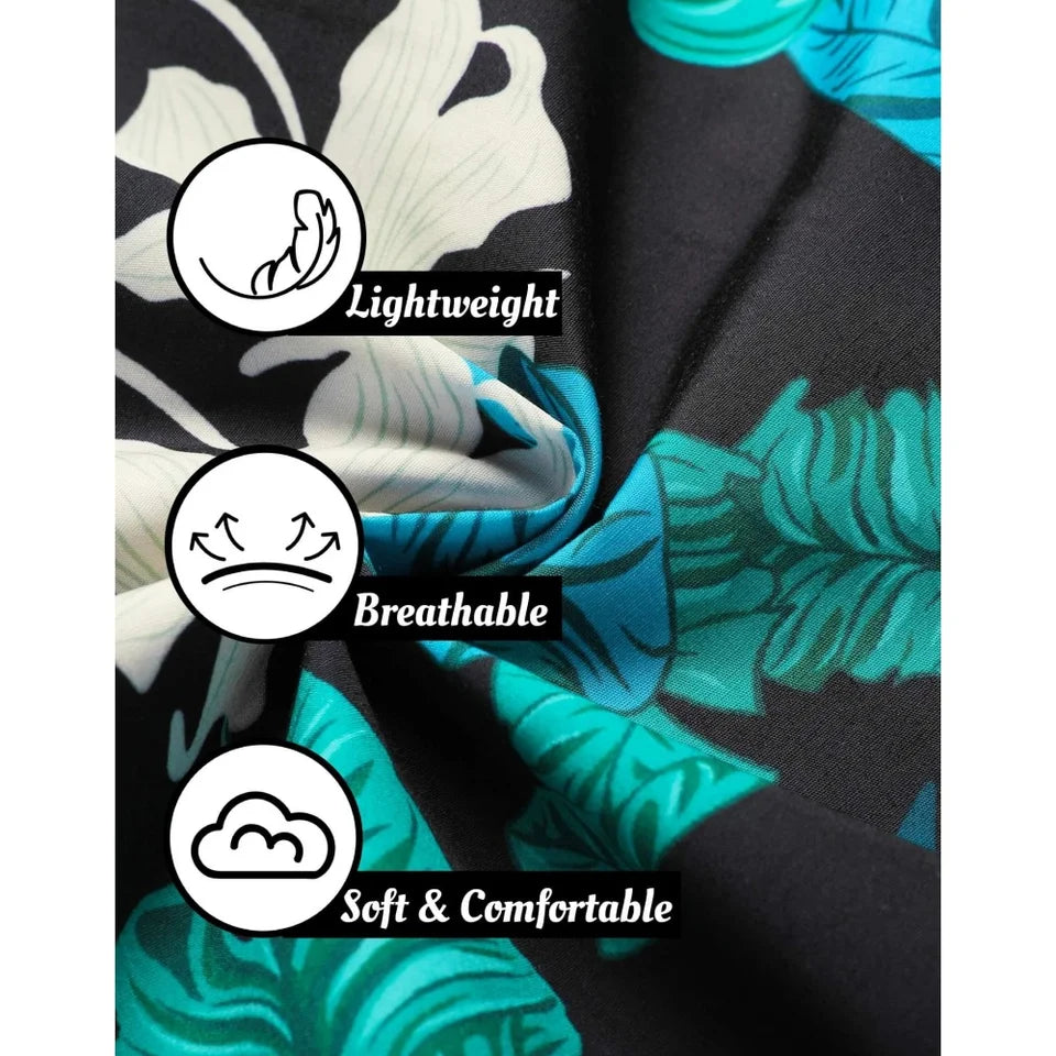 ✨ The Vintage Essence 3D Masterpiece: Premium Men's Soft-Touch Short-Sleeve Button-Up – High-Definition Retro Graphic Print, Breathable Summer Comfort Fabric, and Sophisticated Tailored Silhouette