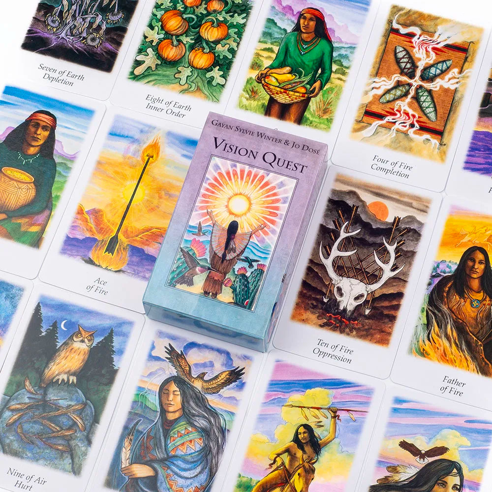 ✨ Tarot Cards Deck 78Pcs for Easy Beginners – Creative Small Gift for Fate, Fortune Telling & Divination Party Board Game