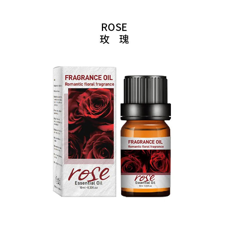🚗 10ml Car Natural Plant Essential Oil – Water-Soluble Aromatic Refill for Auto Diffuser, Humidifier, and Air Freshener﻿ Rose