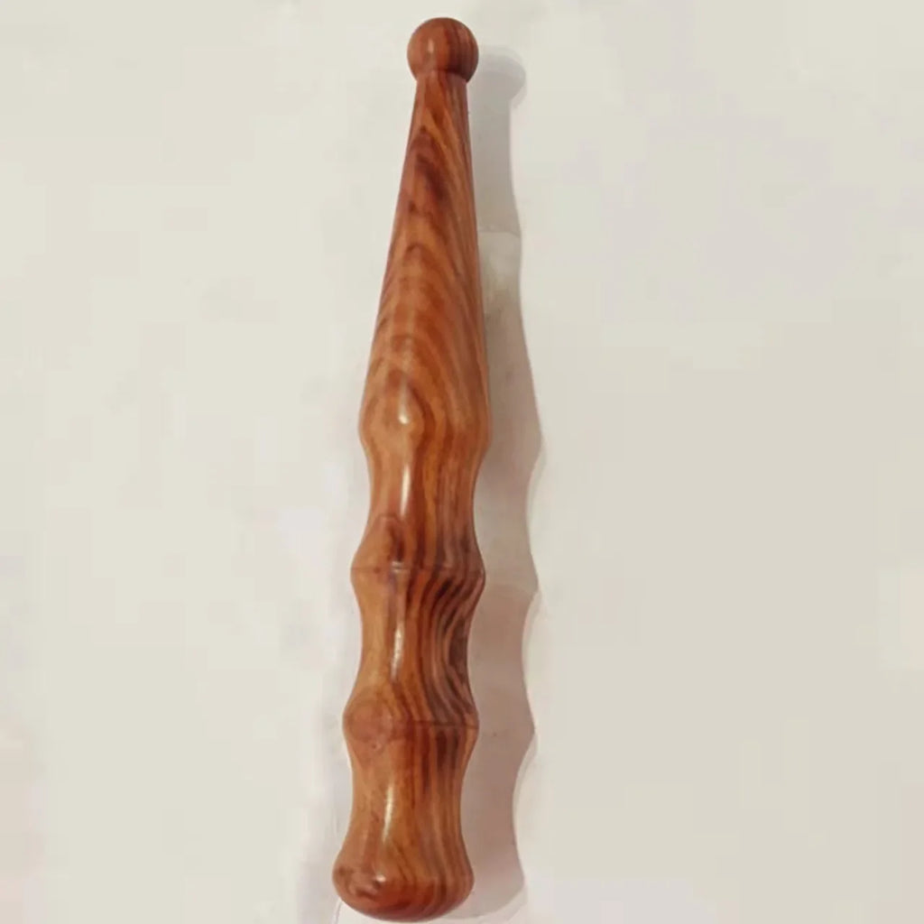 Wooden Acupuncture Massage Stick – Spa Fascia Acupoint Trigger Point Foot and Body Massage Tool for Health Care﻿ B