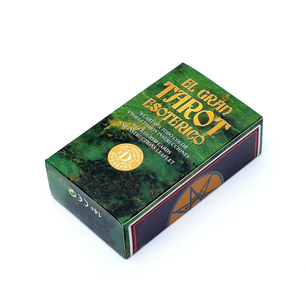 ☀️ Spanish Esoteric Tarot Deck with Included Instructions | El Sol﻿ Design | Divination Cards for Spiritual Readings
