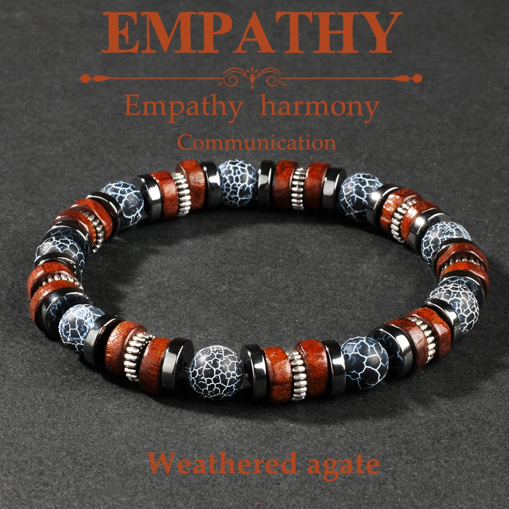 ✨ Energy Protection Bracelet for Women & Men – Psychic Shield & Negativity Block – Empath & Elderly Friendly Spiritual Jewelry