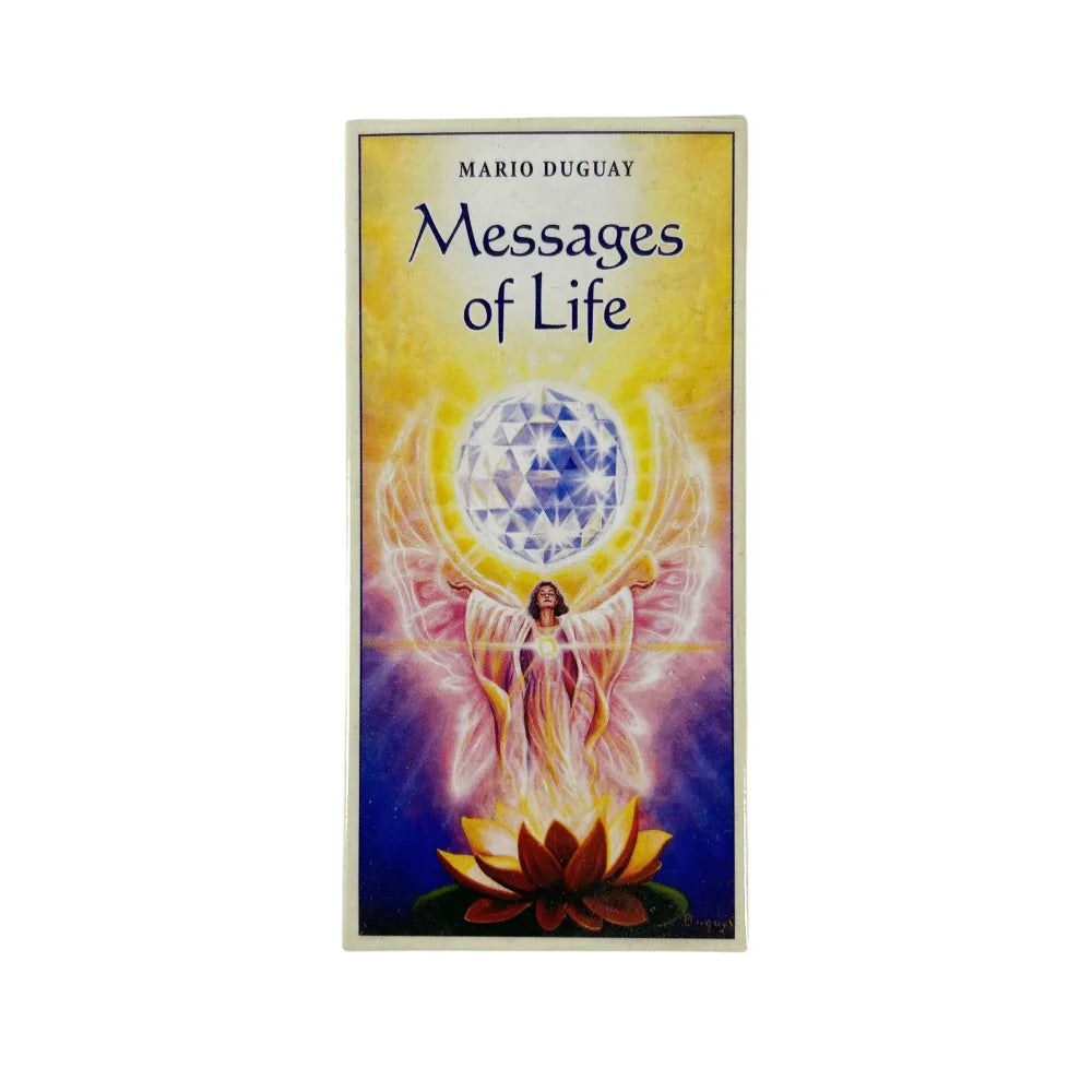 ✨ Messages of Life Oracle Cards – 54-Card English Deck for Divination, Affirmations & Party Board Games | Uplift Your Spirit, Guide Your Day