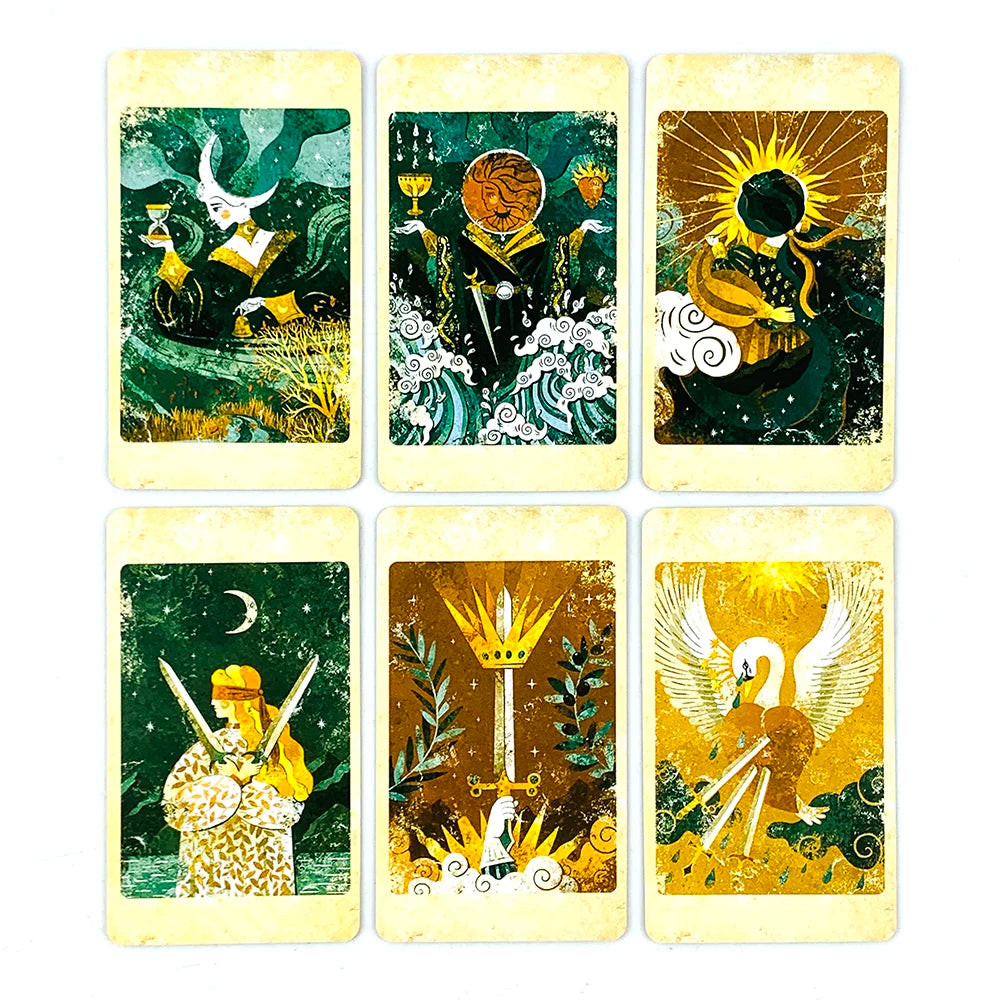 ✨ Magical Journey Cosmic Insight Tarot Deck – 78 Cards for Beginners’ Divination, Family Fun & Holiday Party Board Games