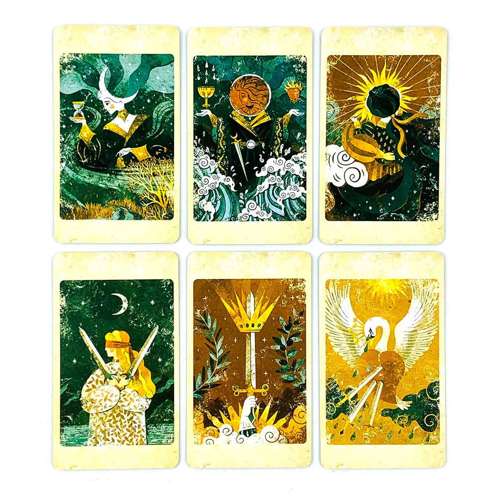 Magical Journey Cosmic Insight Tarot Deck – 78 Cards for Beginners, Family Fun & Holiday Party Games