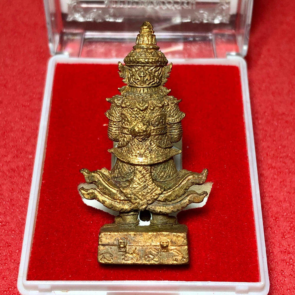 🛡️ Tao Wessuwan “Twin Takrut Wealth & Protection” – Guardian of Fortune Amulet by Phor Than Khiew, Wat Huai Ngo