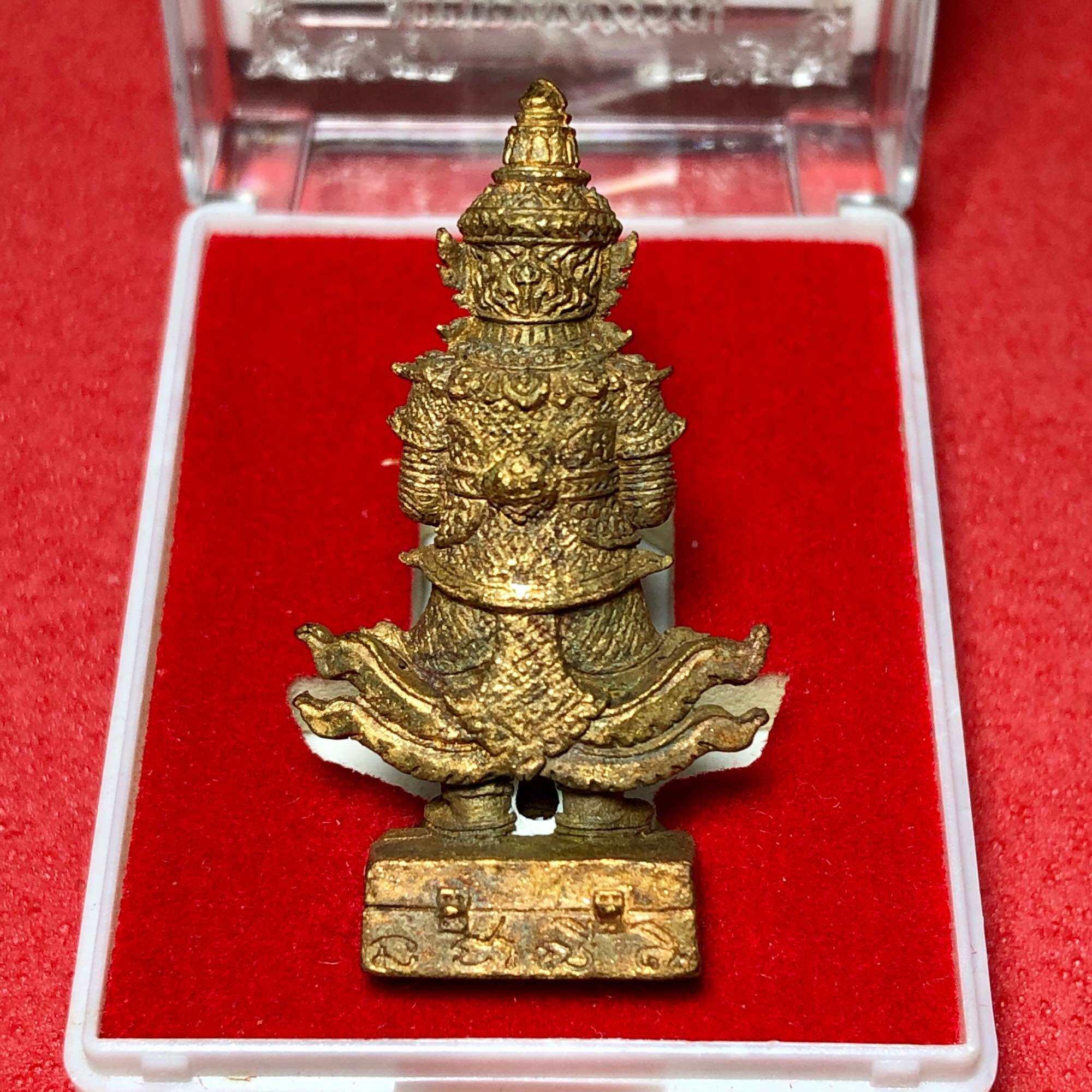 🛡️ Tao Wessuwan “Twin Takrut Wealth & Protection” – Guardian of Fortune Amulet by Phor Than Khiew, Wat Huai Ngo