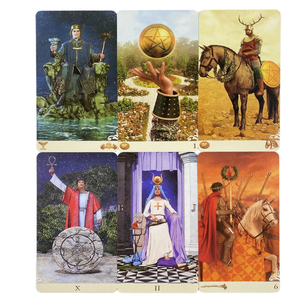 Viceversa Tarot Cards – 78-Card English Oracle Deck with Dual-Sided Art for Divination and Family Board Games