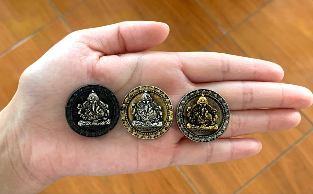 Sacred Two-Piece Ganesha Statue – Billion Fortune Edition, Blessed by Luang Pu Mun, Wat Ban Chan, Sisaket