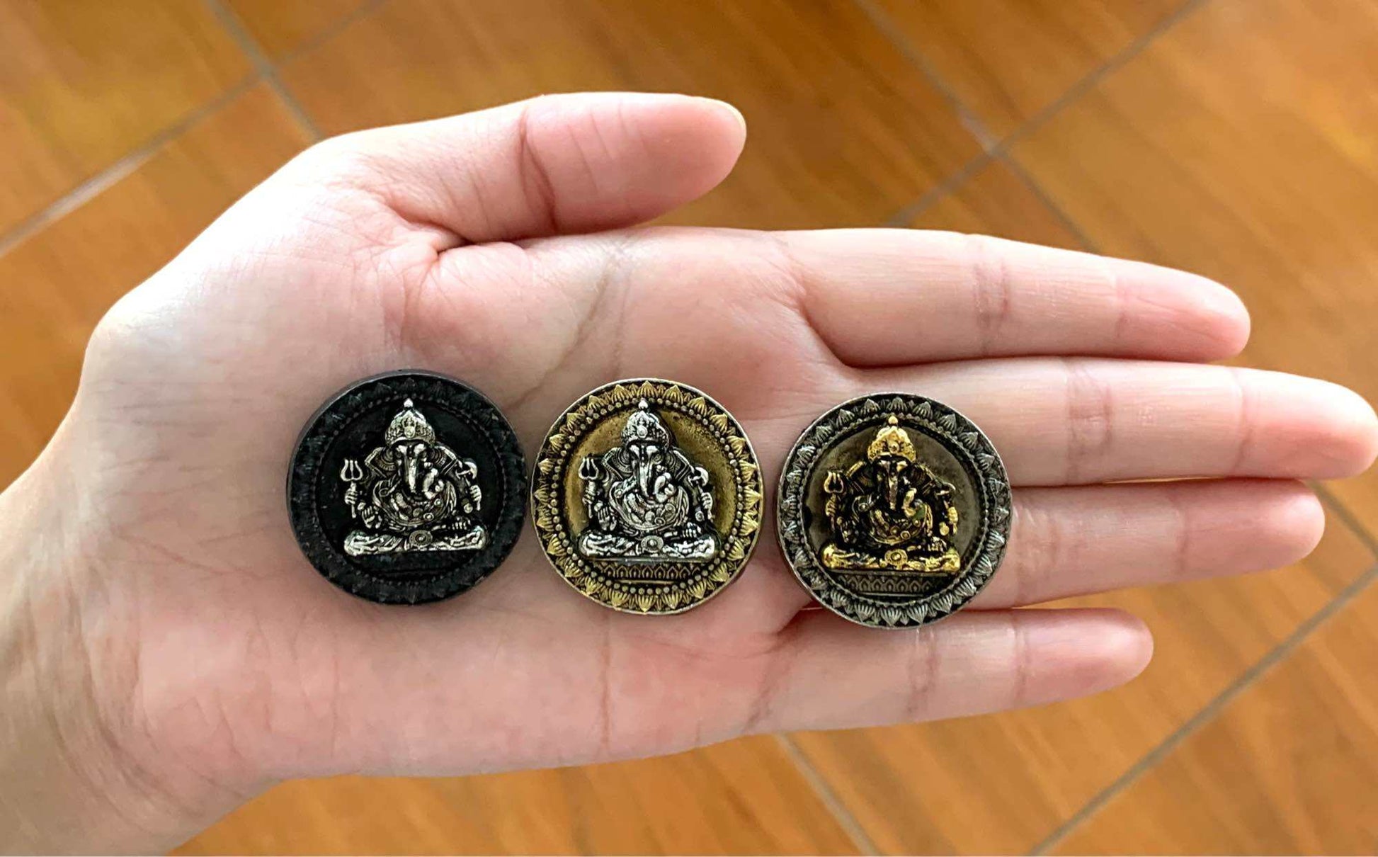 Sacred Two-Piece Ganesha Statue – Billion Fortune Edition, Blessed by Luang Pu Mun, Wat Ban Chan, Sisaket