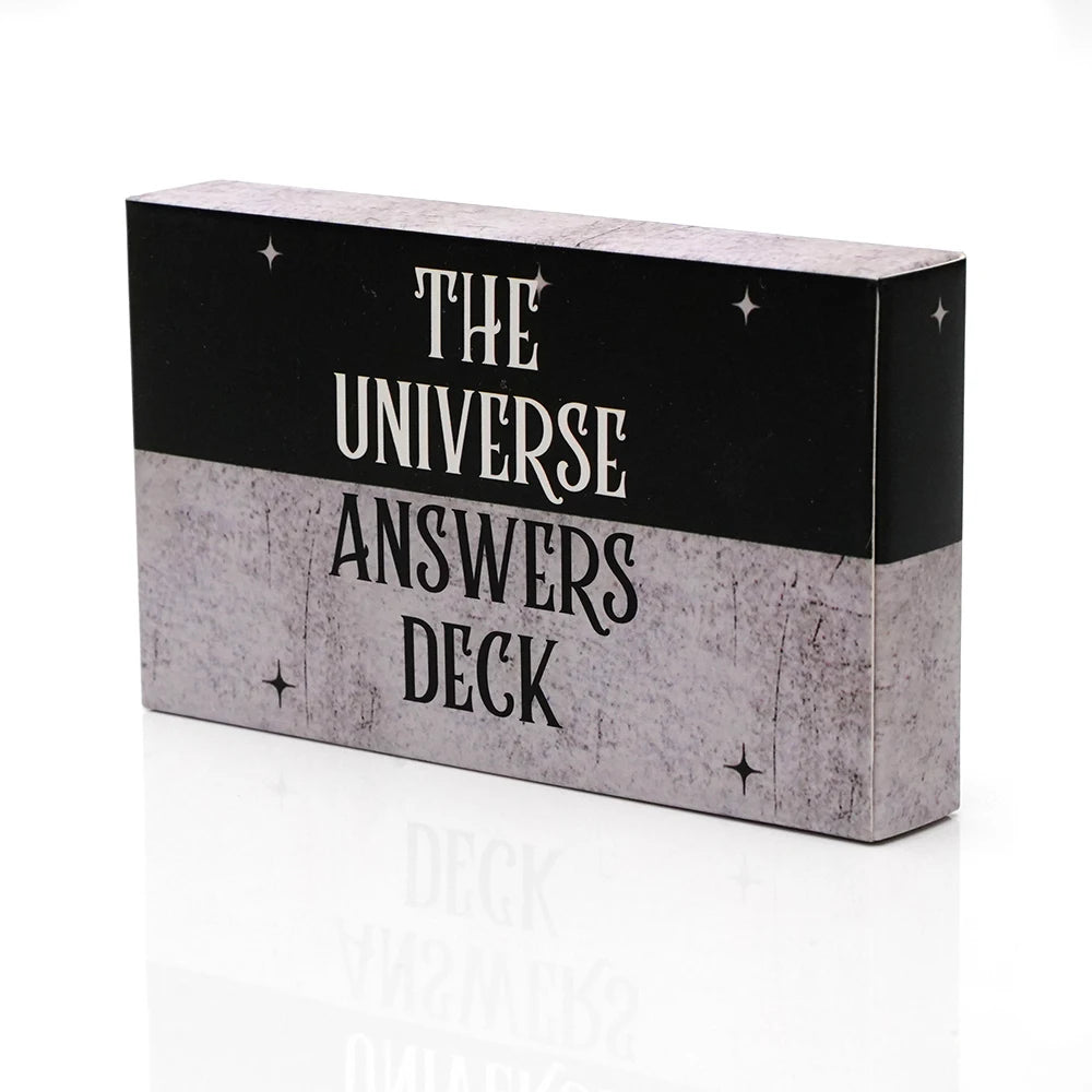 The Universe Answers Tarot Deck - 44-Card Oracle Deck for Fate Divination and Family Gatherings - Ideal Tarot Deck for Divination