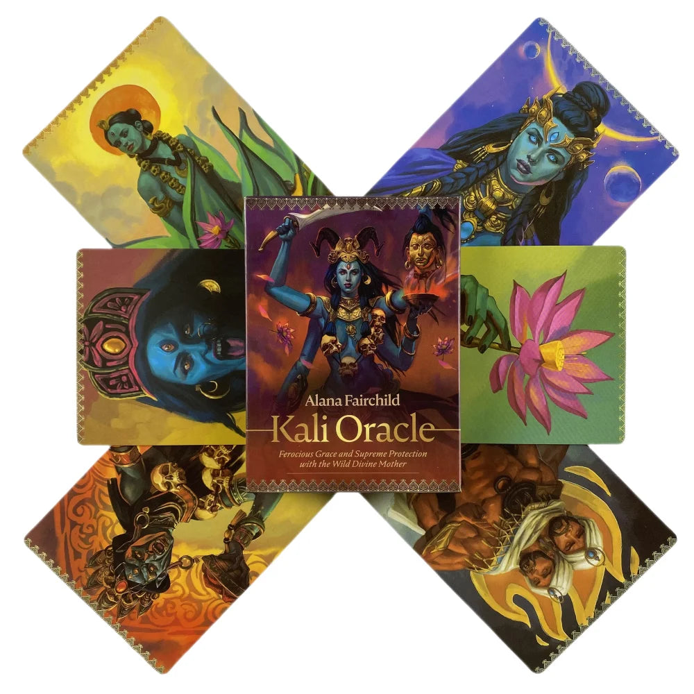 🔥Kali Oracle Cards | Funny Family Holiday Party Oracle Deck & Playing Cards – English Board Game Tarot Cards