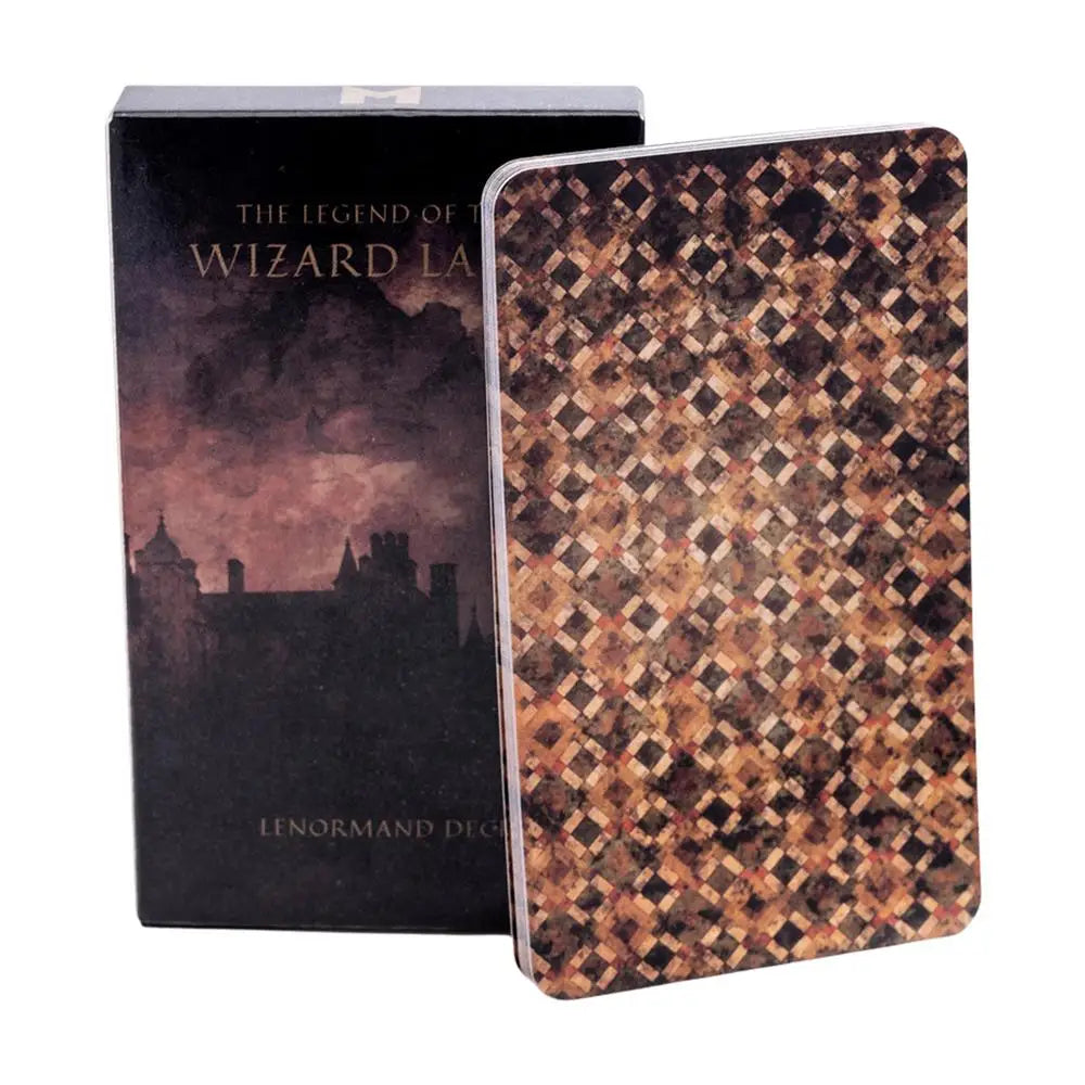 🧙‍♂️ Legend Of The Wizard Laird Lenormand Tarot Deck | Leisure Party Board Game & Fortune-telling Oracle