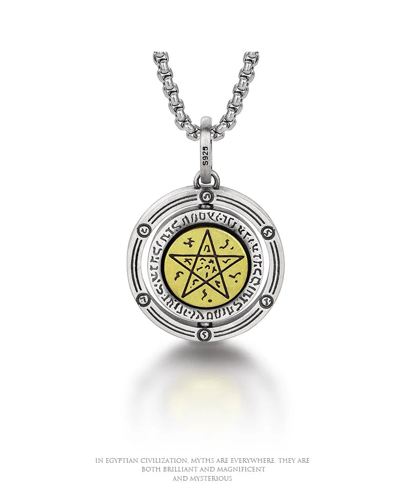 👁️ Eye of Horus Necklace – Evil Eye Pendant | Ancient Egypt Protection Jewelry | Spiritual Amulet Gift for Men & Women