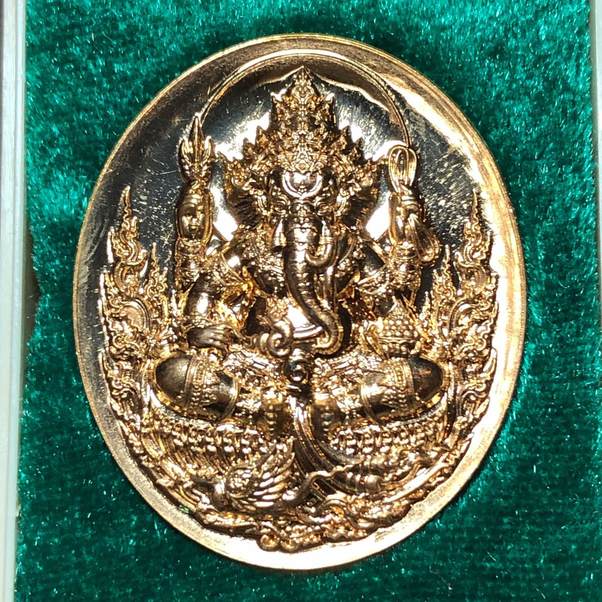 Phra Ganesha “Maha Sombat” Sacred Amulet – Brahmin Temple, Nakhon Si Thammarat (BE 2562)