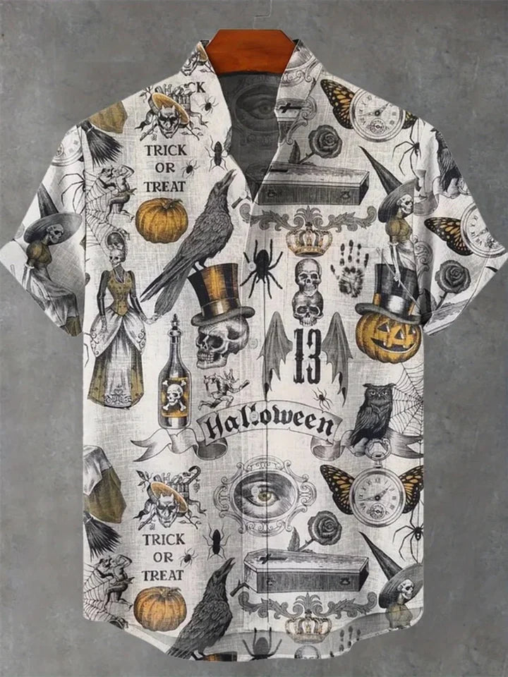 🌅 The Solar Horizon 3D Masterpiece: Premium Men's Casual Short-Sleeve Shirt – High-Definition Sunset Digital Print, Breathable Silk-Touch Fabric, and Sophisticated Modern-Fit Silhouette