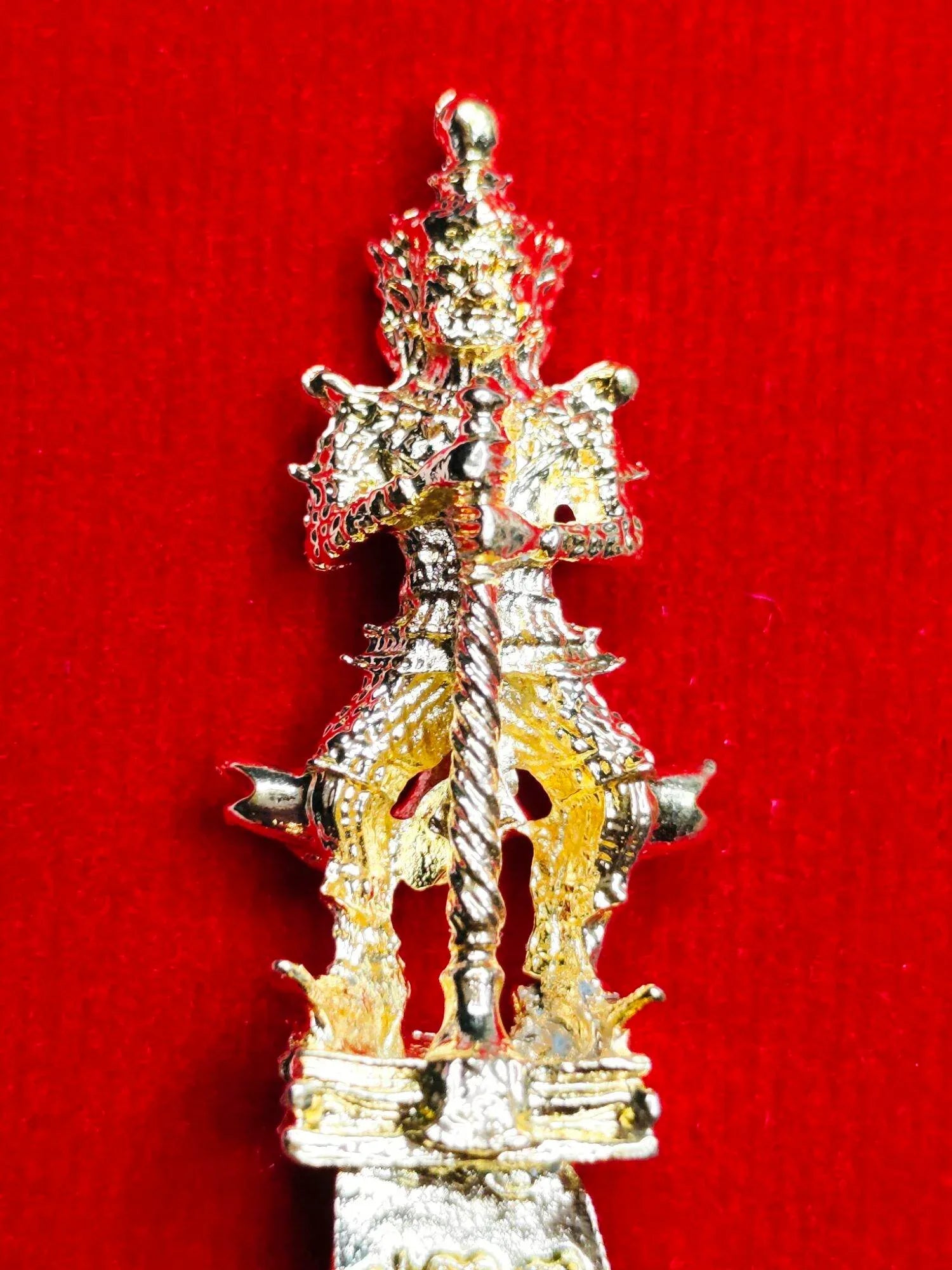 🔪 Maha Mongkol Spirit Knife (Mit Mor) "Cut Obstacles" Edition: Phor Than Phon (Wat Thung Nari) – Exorcism, Luck & Black Magic Protection