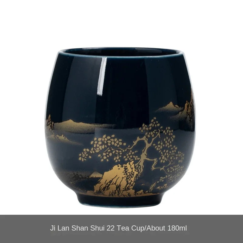 🍵 180ml Japanese-Style Ceramic Tea Bowl – Simple Master Mug for Tea, Coffee & Everyday Use | Free Shipping 180ml A