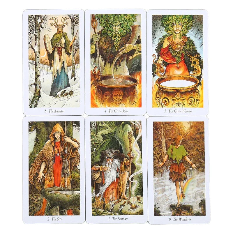 🌙 The Guardian of the Night Tarot Deck – 78 Cards | Animal-Themed Divination Deck | Work, Life & Love Guidance | Board Game & Oracle Cards | 10.3 x 6 cm | Guidebook Included | Family & Party Fun