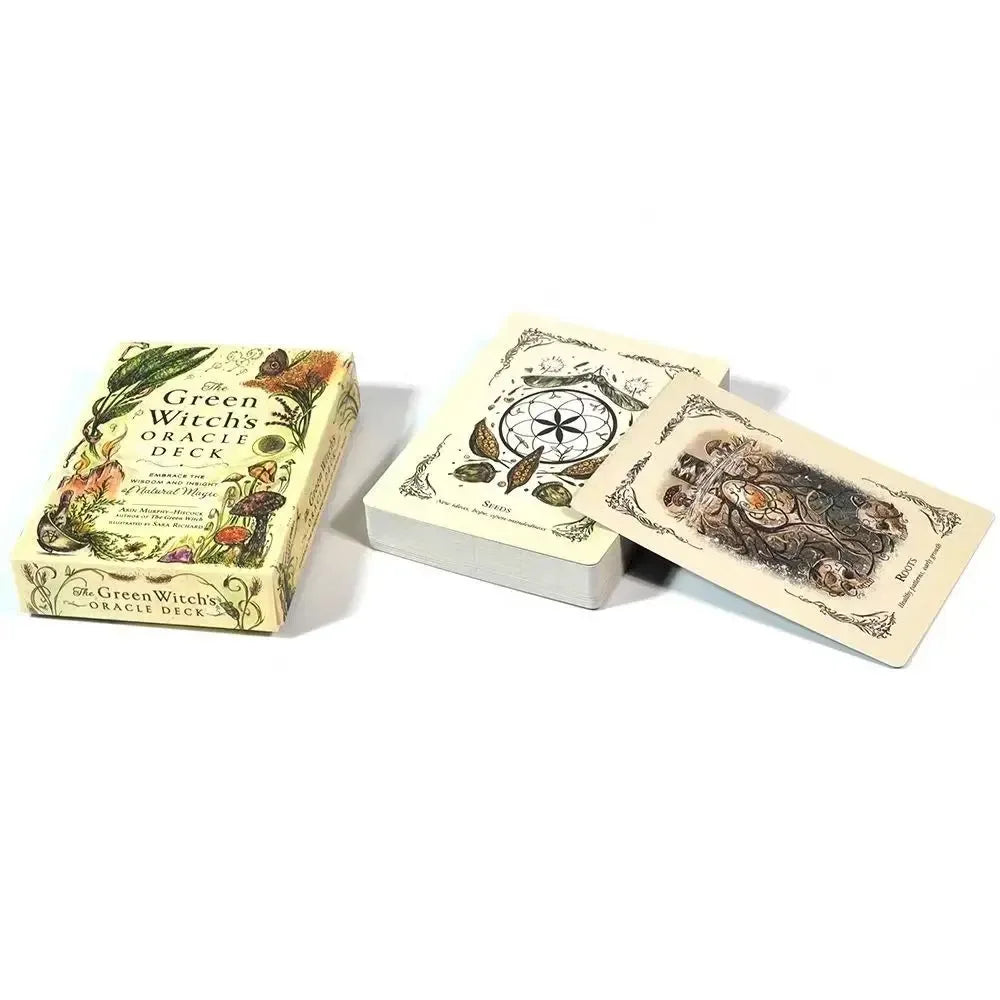 Wise Witch Oracle Deck – 20-Card English Deck (12x7 cm) for Learning Fortune Telling, Divination Methods, and Party Board Games