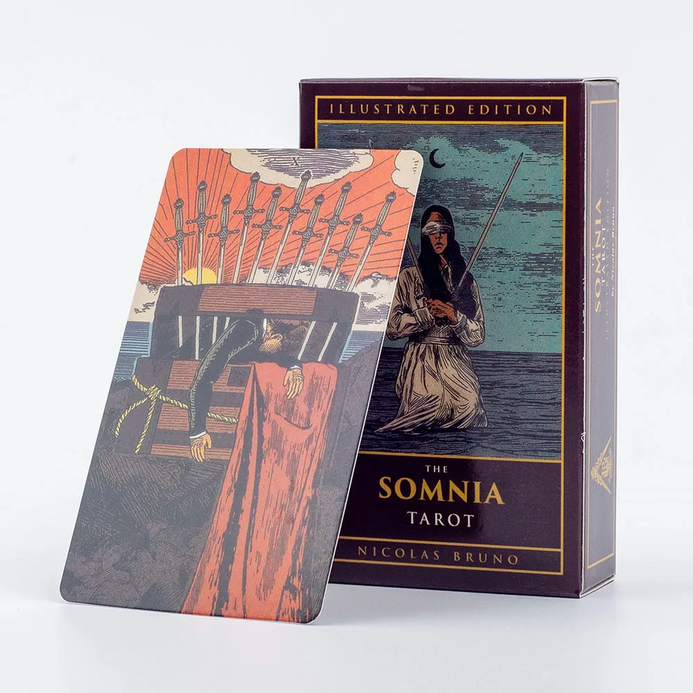 🃏 Tempest Tarot Deck – 78-Card Ocean Themed Deck with Guidebook for Beginners, Party Games, and Divination TK18K
