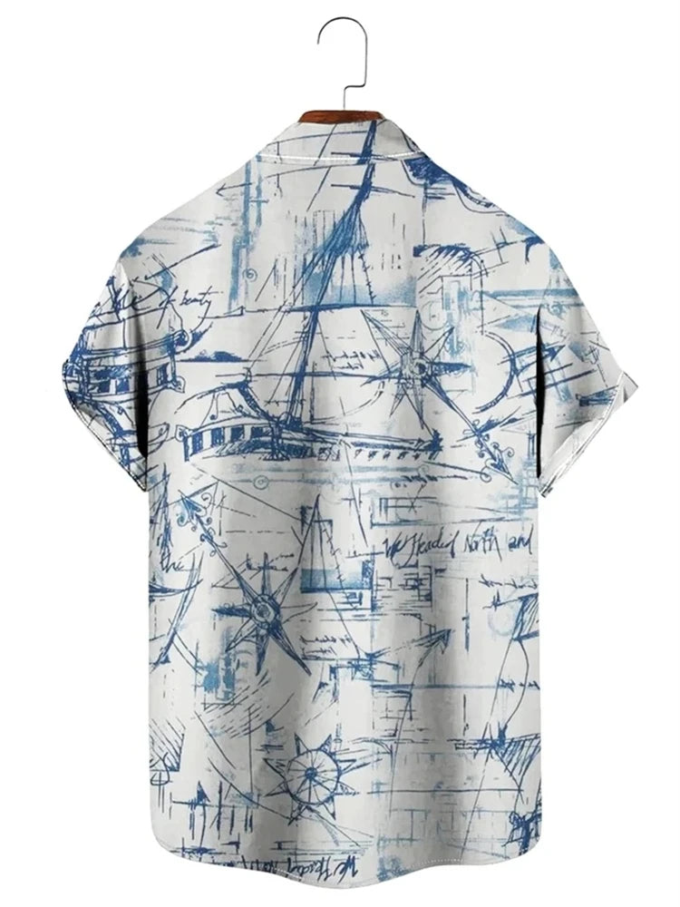 🏝️ The Island-Luxe 3D Masterpiece: Premium Men’s Hawaiian Shirt (S-6XL) – High-Definition 3D Digital Print, Ultra-Breathable Performance Fabric, and Sophisticated Plus-Size Casual Silhouette