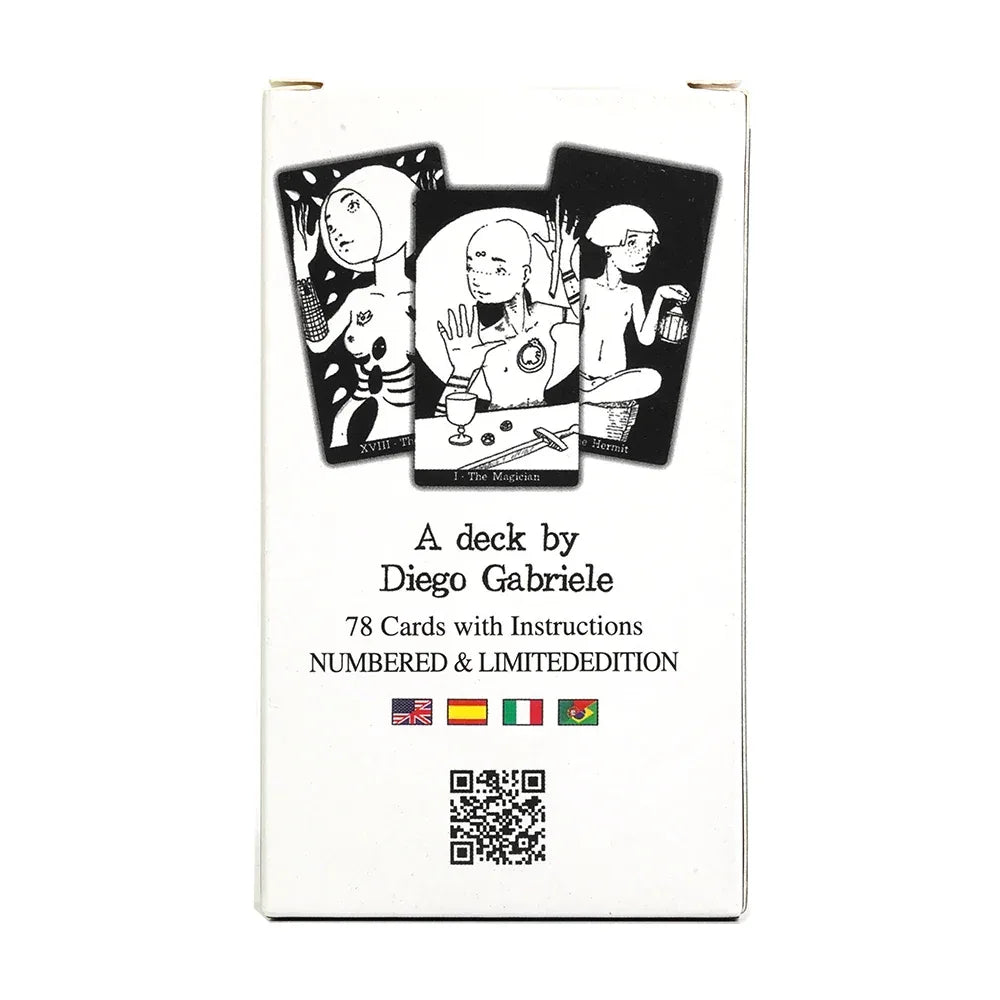 🖤 Disorder Tarot of Innocence Deck – 78 English Edition Cards | Divination, Oracle & Board Game Hybrid | 65 x 118 mm