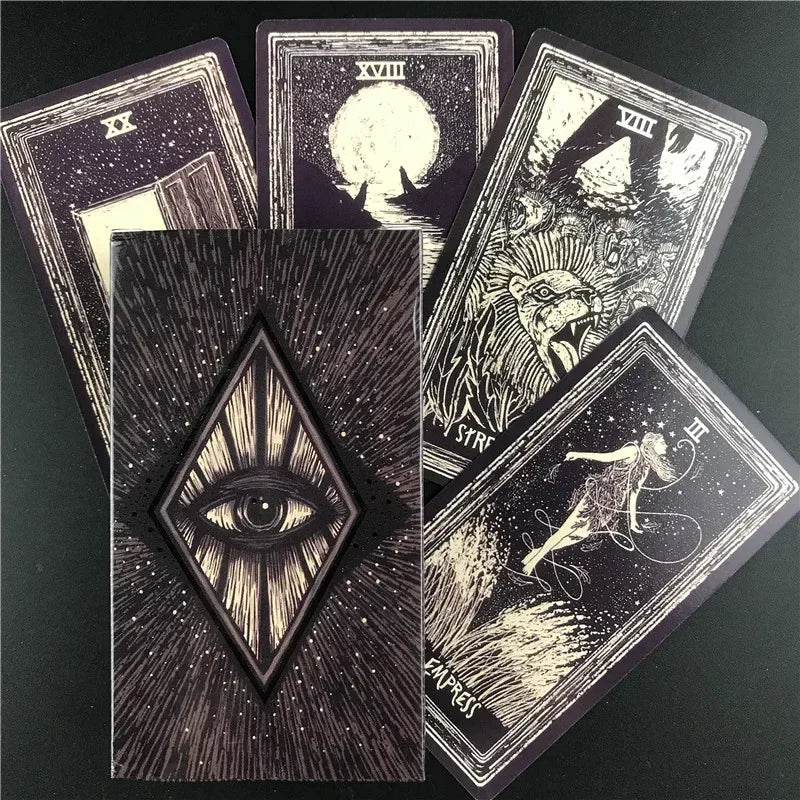 🌙 The Light Visions Tarot – Intuitive Oracle Deck for Mind and Spirit﻿