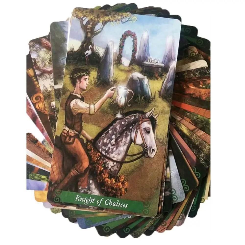 🌿 Thai Mystical Tarot Cards - Green Witch Oracle Deck for Women & Girls | English Edition
