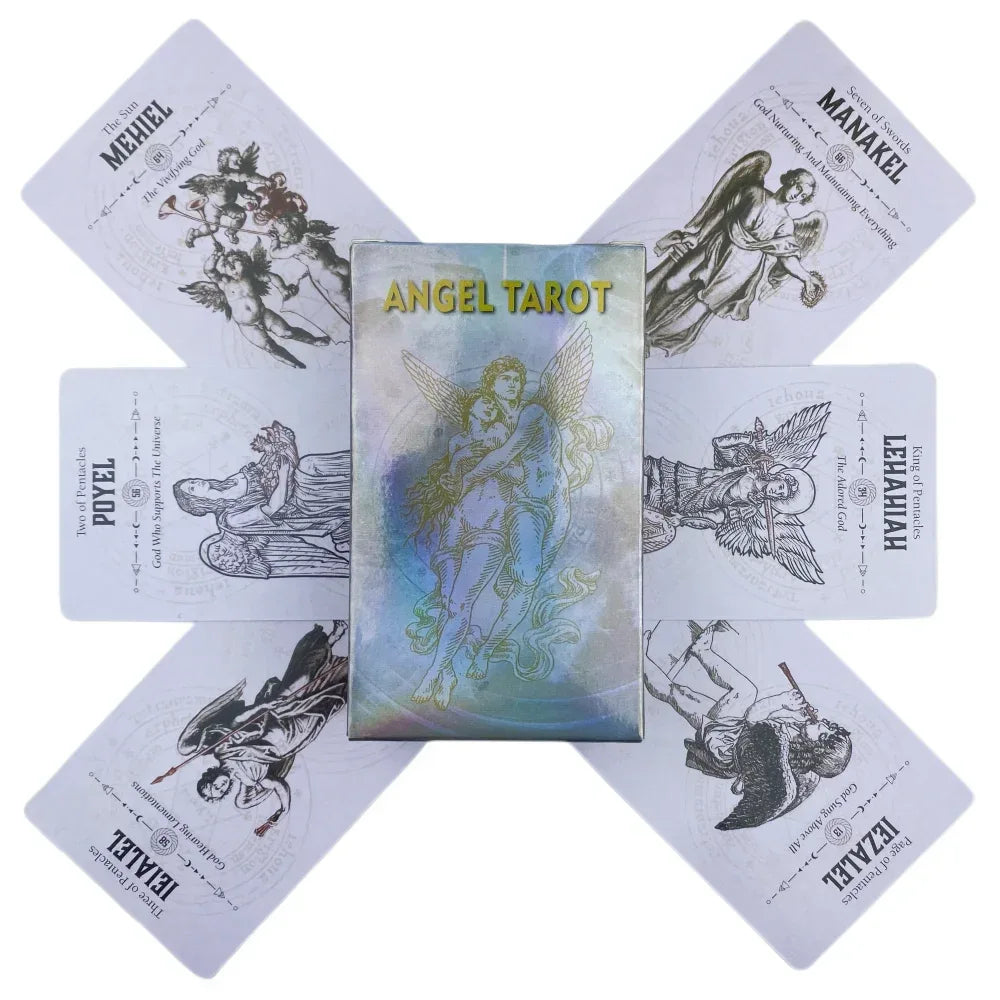 💖 Romantic Love Fairy Tarot & Oracle – Elegant 78-Card Deck Featuring Enchanting Fairy-Themed Art for Intuitive Readings and Social Gaming
