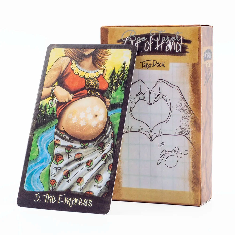 Meaning Tarot Cards Fortune Telling Divination Cards English Version 78 Card Deck Beginner Learning Deck for Board Playing Games TK32K