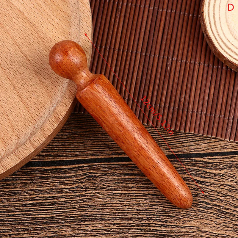 Multifunctional Wooden Massage Stick – Natural Meridian & Acupoint Therapy Tool for Full Body Relaxation and Muscle Relief D