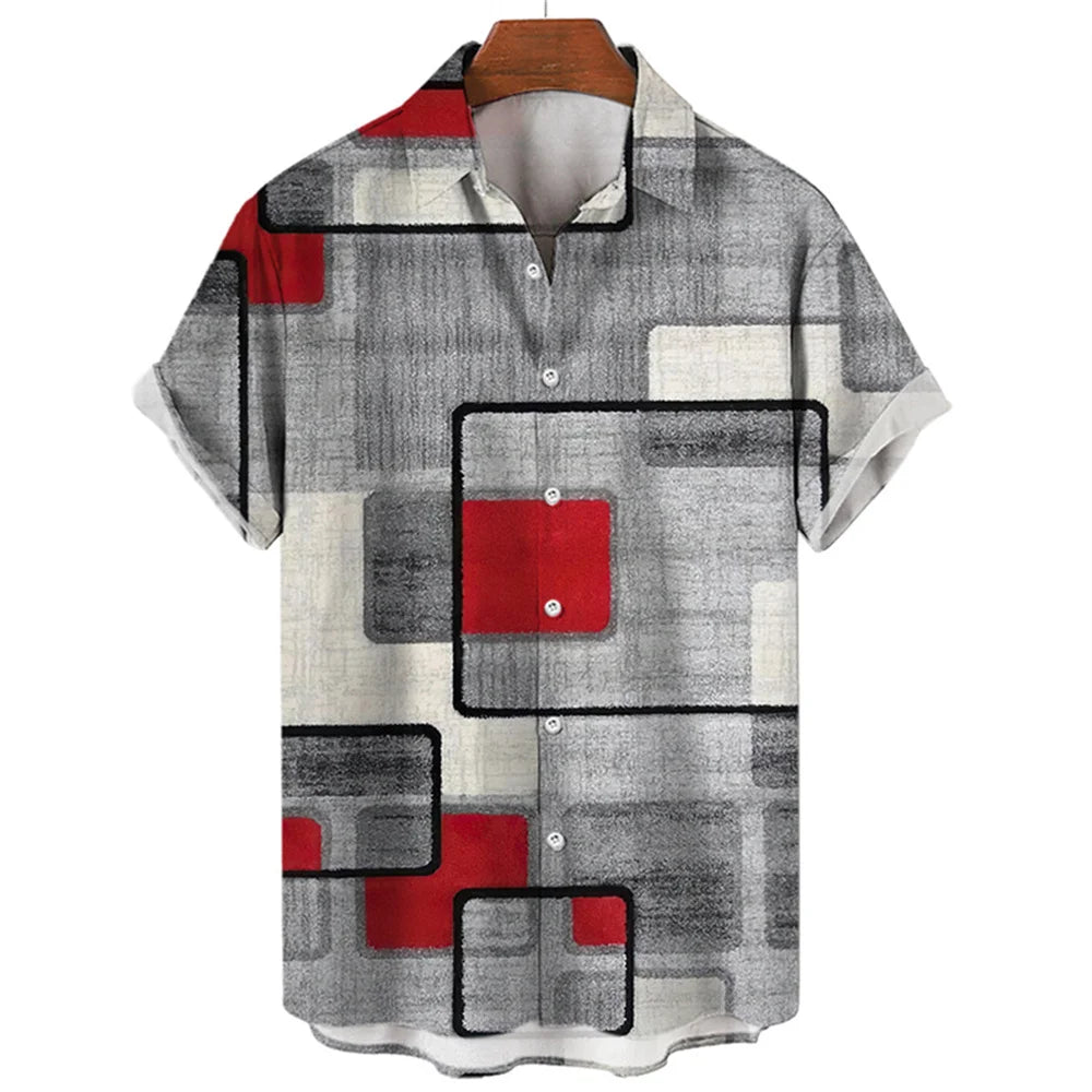 🏝️ The Dasan Majestic Edition: Ultra-Luxury Men’s High-End Hawaiian Shirt – High-Definition Floral & Ethnic Graphic Print, Premium Cooling Performance Fabric, and Sophisticated Resort-Luxe Button-Down