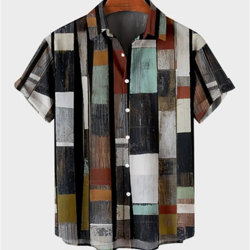 🏝️ The Dasan Majestic Edition: Ultra-Luxury Men’s High-End Hawaiian Shirt – High-Definition Floral & Ethnic Graphic Print, Premium Cooling Performance Fabric, and Sophisticated Resort-Luxe Button-Down CS2024AQ1954