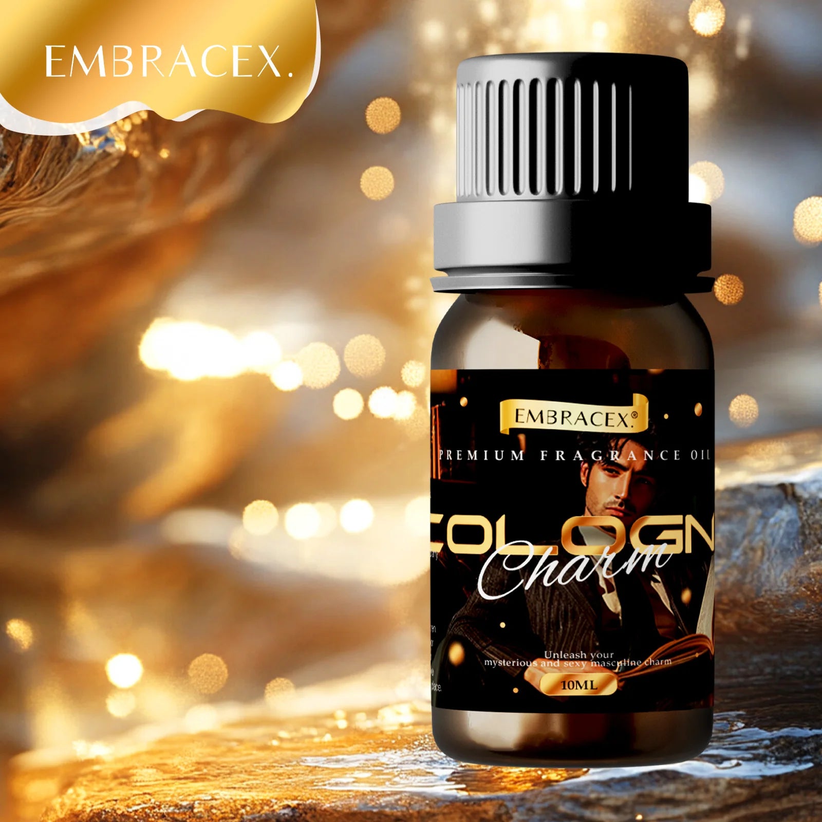 🌿 6PC/1PC 10ML Men's Essential Oil Gift Set – Perfect Father’s Day and Friends’ Gift for Candle Making, Soap Crafting, and Aromatherapy Diffusers﻿ Cologne