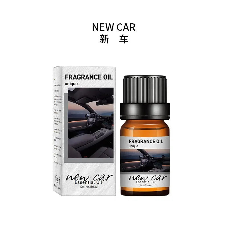 🚗 10ml Car Natural Plant Essential Oil – Water-Soluble Aromatic Refill for Auto Diffuser, Humidifier, and Air Freshener﻿ New car