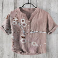 🖌️ The Zen Ink Artisan: Premium 2026 Men’s 3D Japanese Landscape Shirt – High-Definition Bamboo, Bird & Koi Ink-Wash Print, Breathable Wrinkle-Resistant Hybrid, and Sophisticated Henry V-Neck Casual Button-Down HTY912