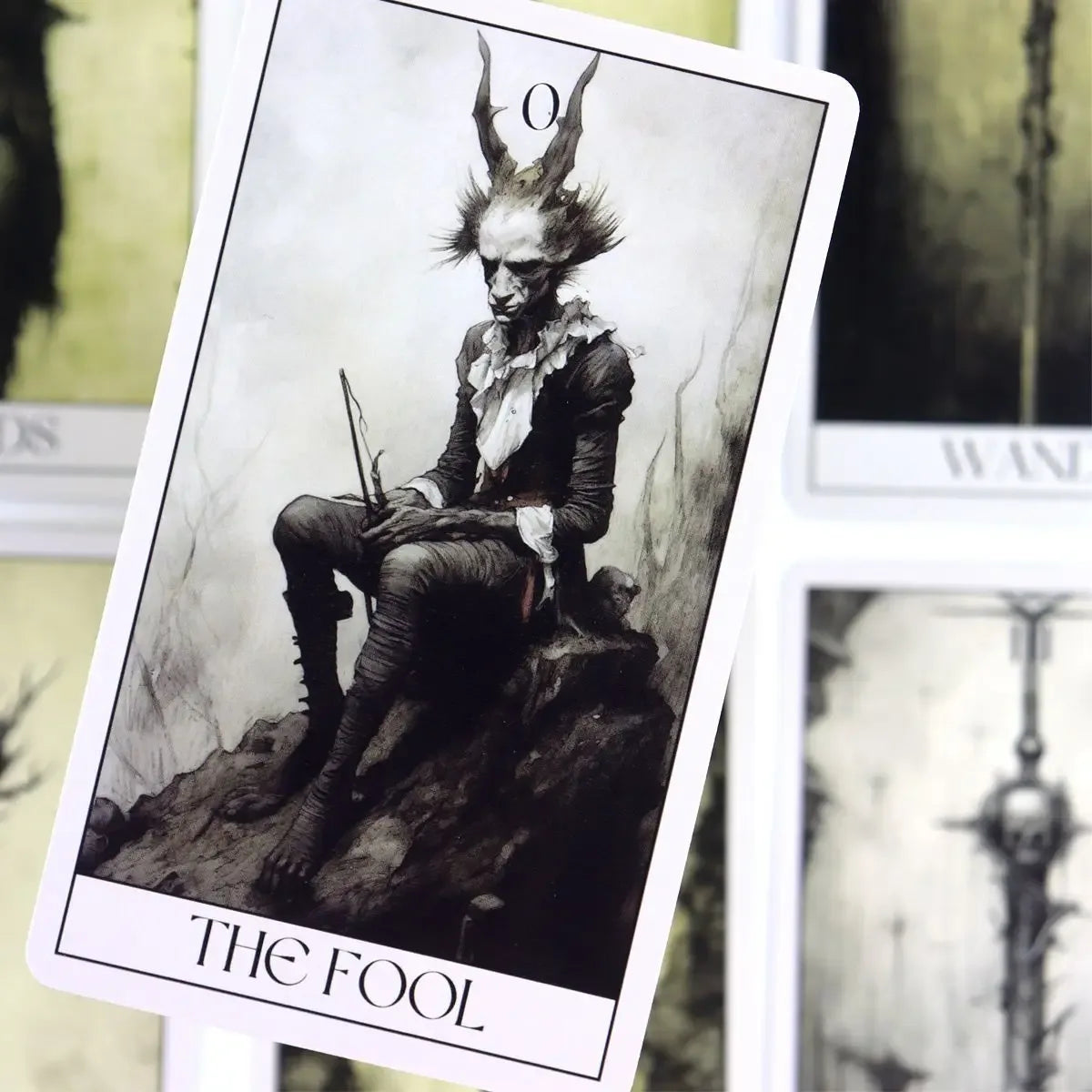 🃏78 Pcs Mysterious and Terrifying Tarot Cards | Divination & Spiritual Insight | Perfect for Beginners