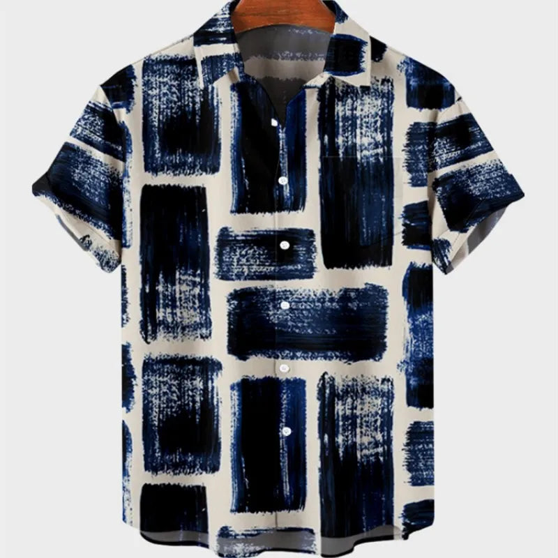 🏝️ The Dasan Majestic Edition: Ultra-Luxury Men’s High-End Hawaiian Shirt – High-Definition Floral & Ethnic Graphic Print, Premium Cooling Performance Fabric, and Sophisticated Resort-Luxe Button-Down CS2024AQ1956