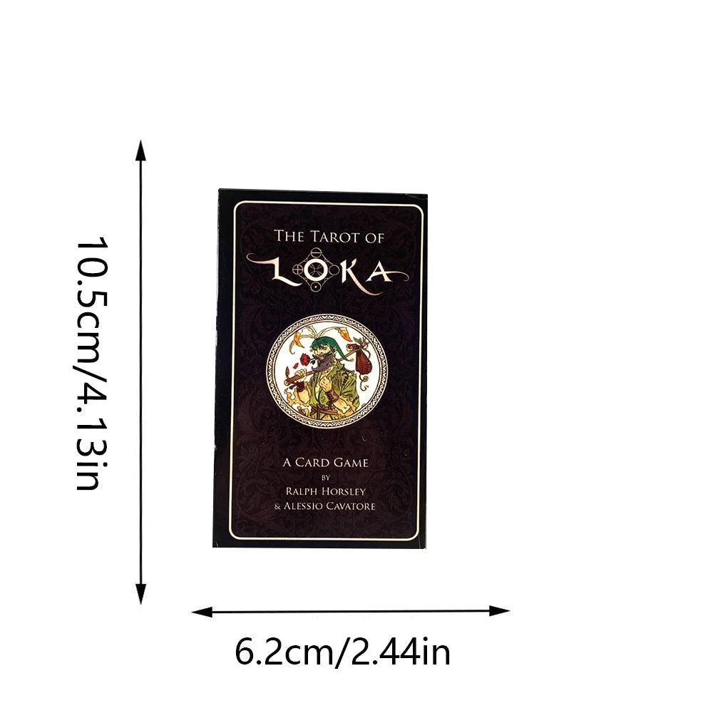 🔥The Tarot of Loka Card Deck | Full English Version Board Game & Family Party Oracle Card Game