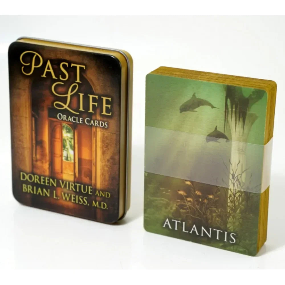 Wondering Spirit Tarot Deck – 78 Gold-Edged Cards in Durable Tin Box