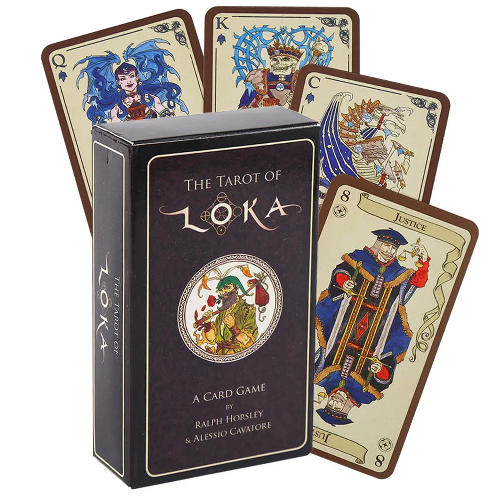 🔥The Tarot of Loka Card Deck | Full English Version Board Game & Family Party Oracle Card Game