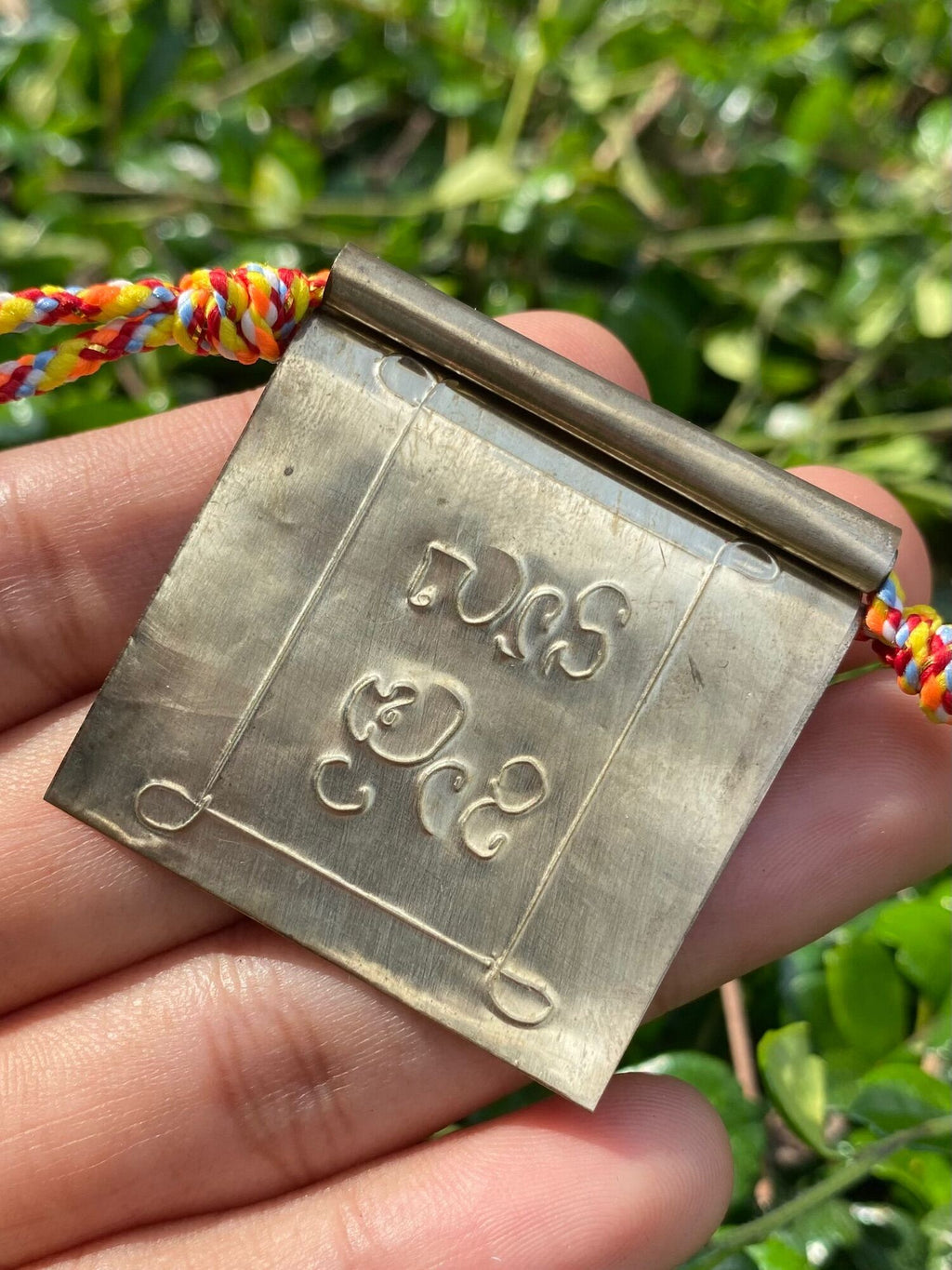 🧲 Lanna “Clip-Yantra” Love & Charm Takrut – Personal Magnetism & Relationship Harmony Talisman by Ajarn Khongsak, Wat Phra Chao Tho