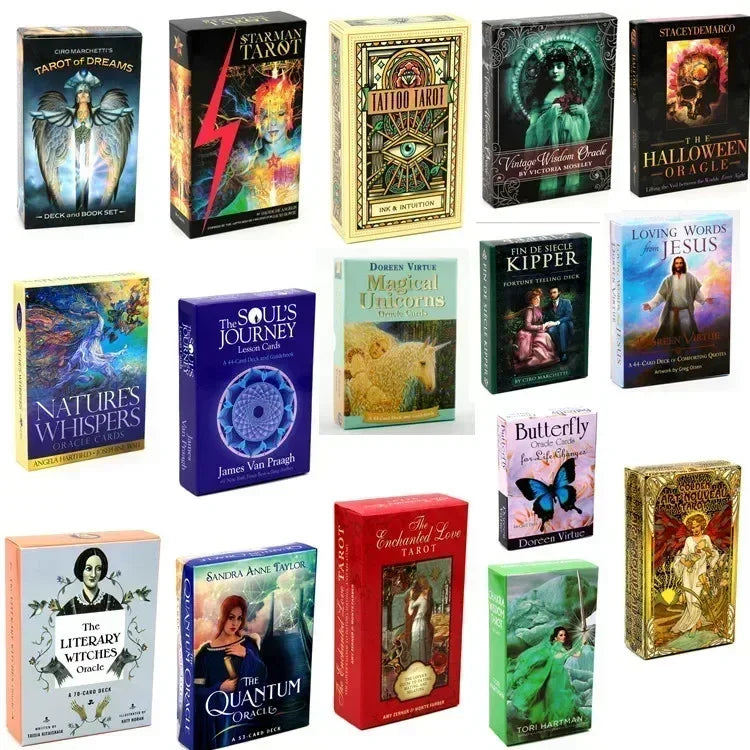 🎴 Tarot Cards Board Game – Full 78-Card Deck for Family Party and Casual Social Play
