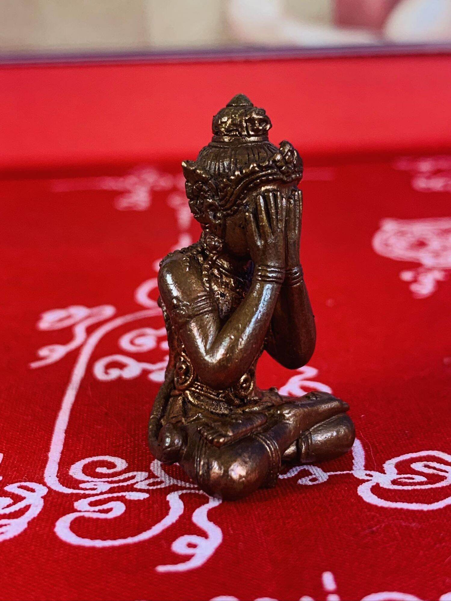 ⚡ Unlock Ultimate Wealth and Divine Protection with the Phra Pidta Pankapkal Sup Tawan Edition﻿ – Made from Genuine Battleship Propeller Metal! ⚡