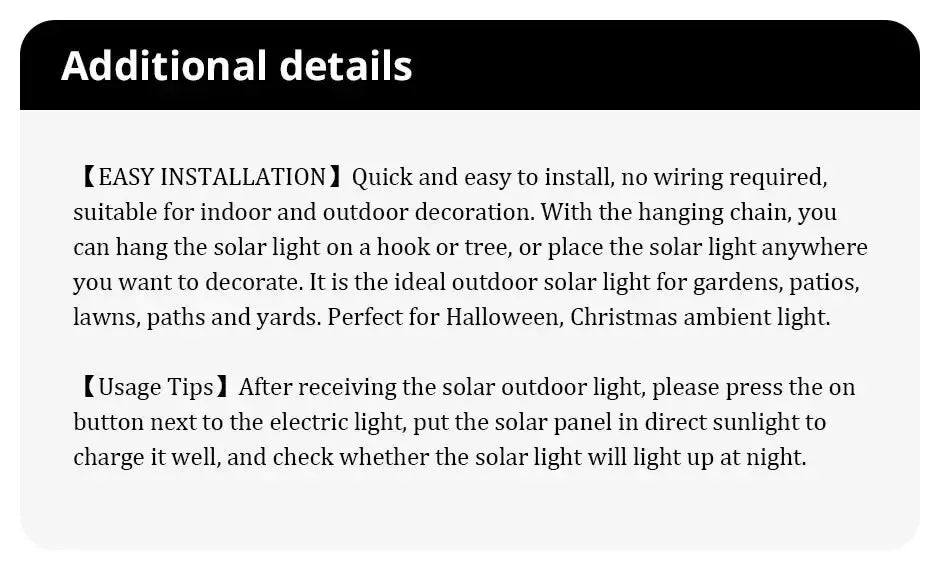 🌞 Solar Lantern Outdoor by Ortiny – Upgraded Waterproof Hanging Solar Light for Garden & Patio Décor | Free Shipping