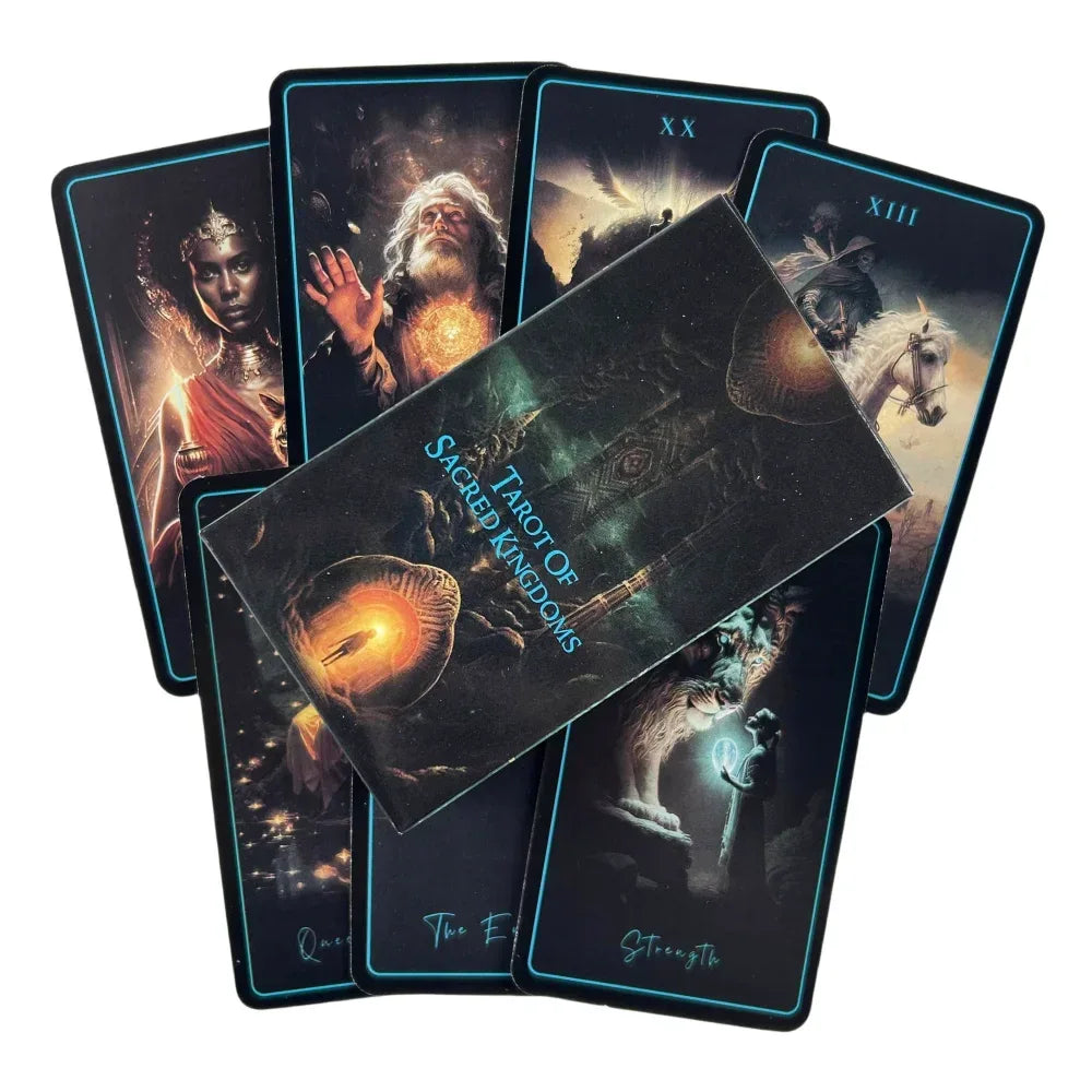 Eighty Eight Games Tarot Deck – Complete 78-Card Oracle Set for Beginners and Family Board Game Divination TT399