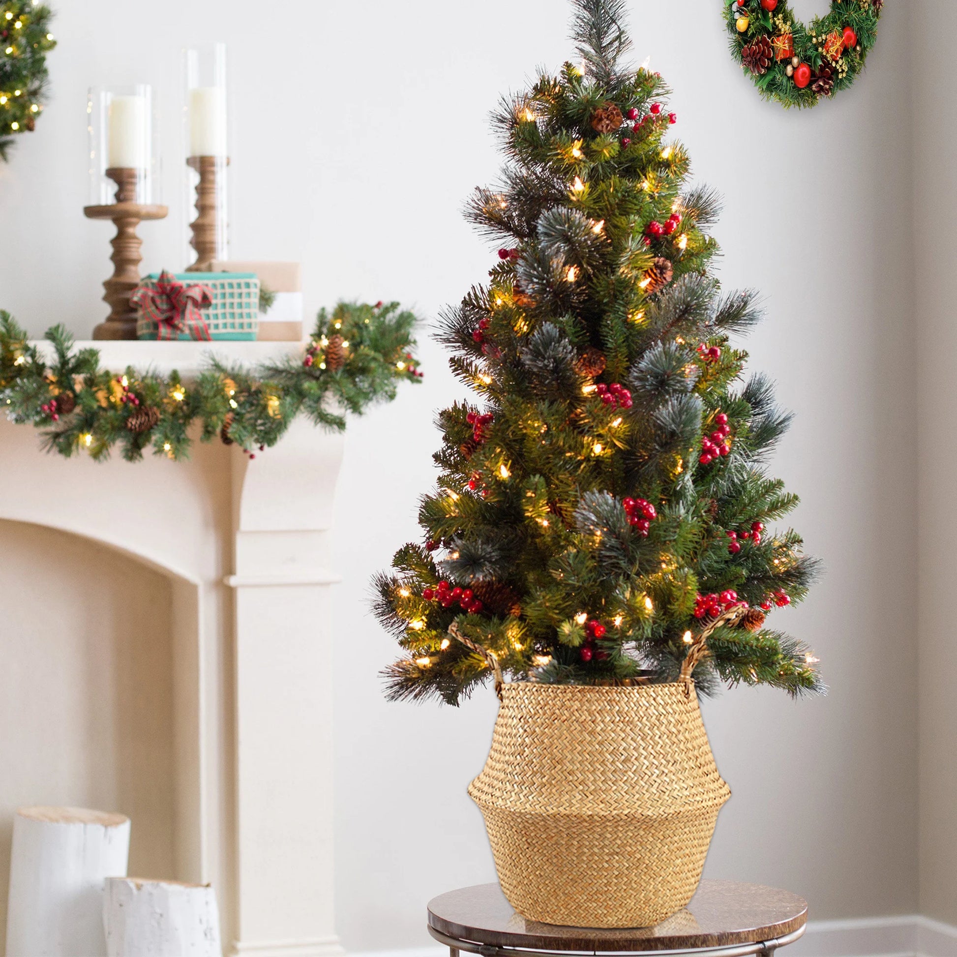 🌿 Natural Storage Baskets – Straw, Wicker, Rattan & Seagrass for Stylish Home & Garden Organization