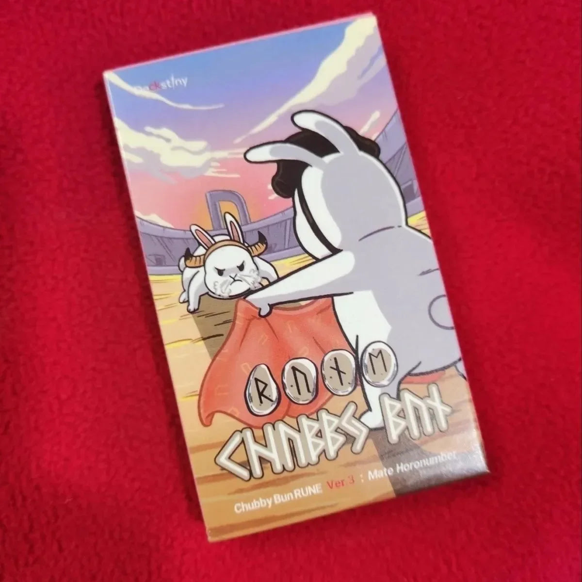 Chubby Bun Rune (Elder Futhark) V2 Tarot Deck – 78-Card Whimsical Bunny-Themed Divination and Board Game Deck