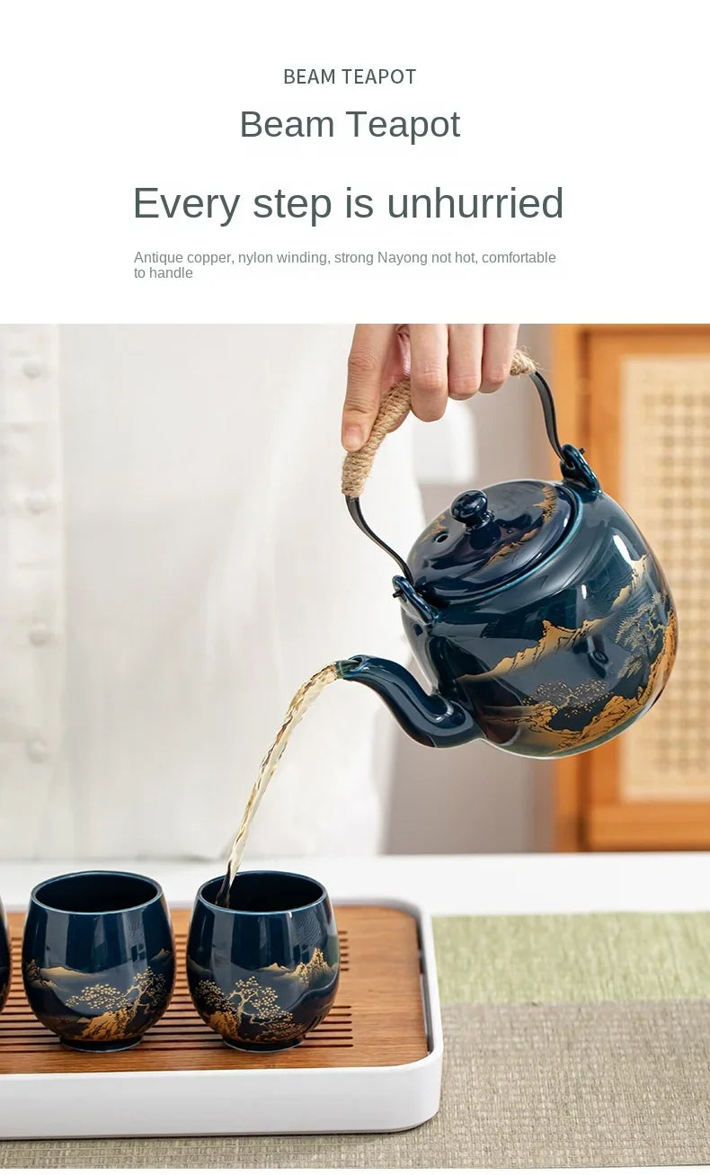 🍵 180ml Japanese-Style Ceramic Tea Bowl – Simple Master Mug for Tea, Coffee & Everyday Use | Free Shipping